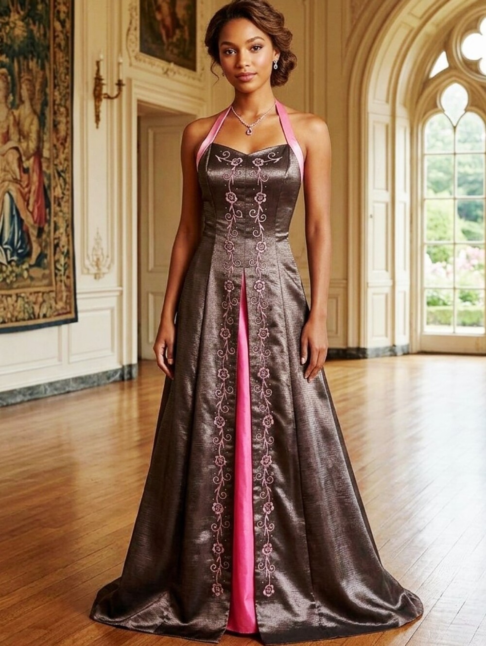 Prom Dress Floor Length Formal Dress Size 9